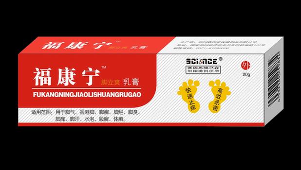 福康宁脚立爽乳膏