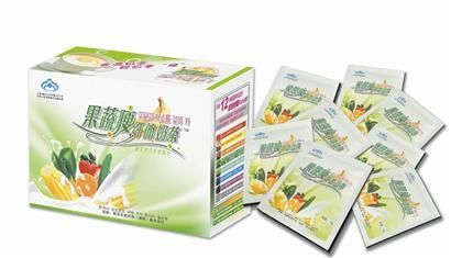 果蔬瘦纤体奶茶