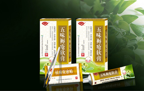 五味褥疮软膏