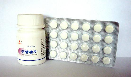 甲硝唑片