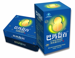 太一牌火麻仁灵芝天然维E软胶囊