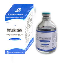 甲磺酸培氟沙星葡萄糖注射液