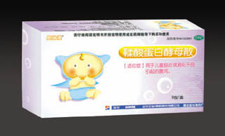 鞣酸蛋白酵母散