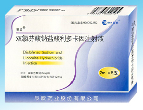 双氯芬酸钠盐酸利多卡因注射液
