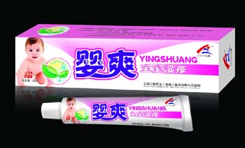 婴爽宝宝湿疹膏长盒