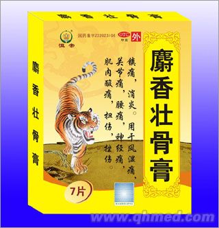 麝香壮骨膏