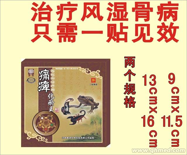 膏药招商-痛痹化瘀王