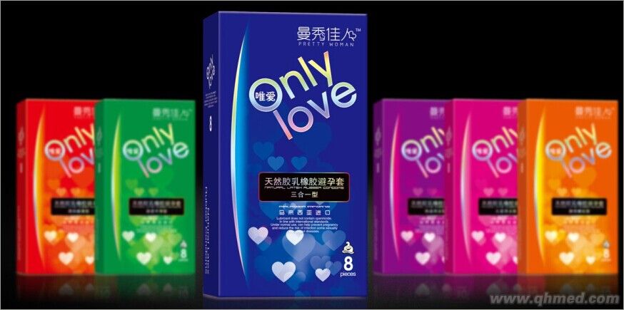 唯爱天然胶乳橡胶避孕套