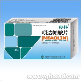 妙林 吲达帕胺片30片