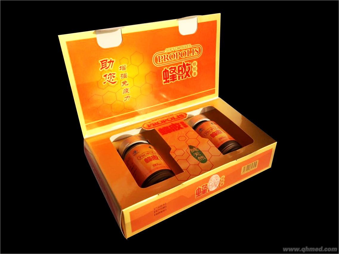 中科御品堂蜂胶软胶囊礼盒装