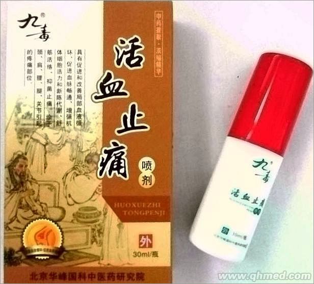 活血止痛喷剂