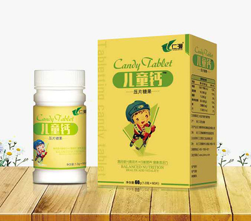 儿童钙单瓶1.0克x60片