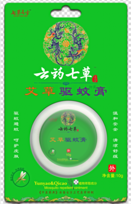 云药七草-艾草驱蚊膏
