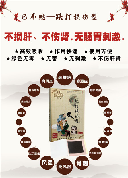 巴布贴-跌打损伤型