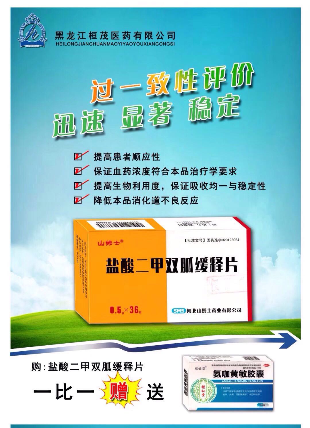 盐酸二甲双胍缓释片