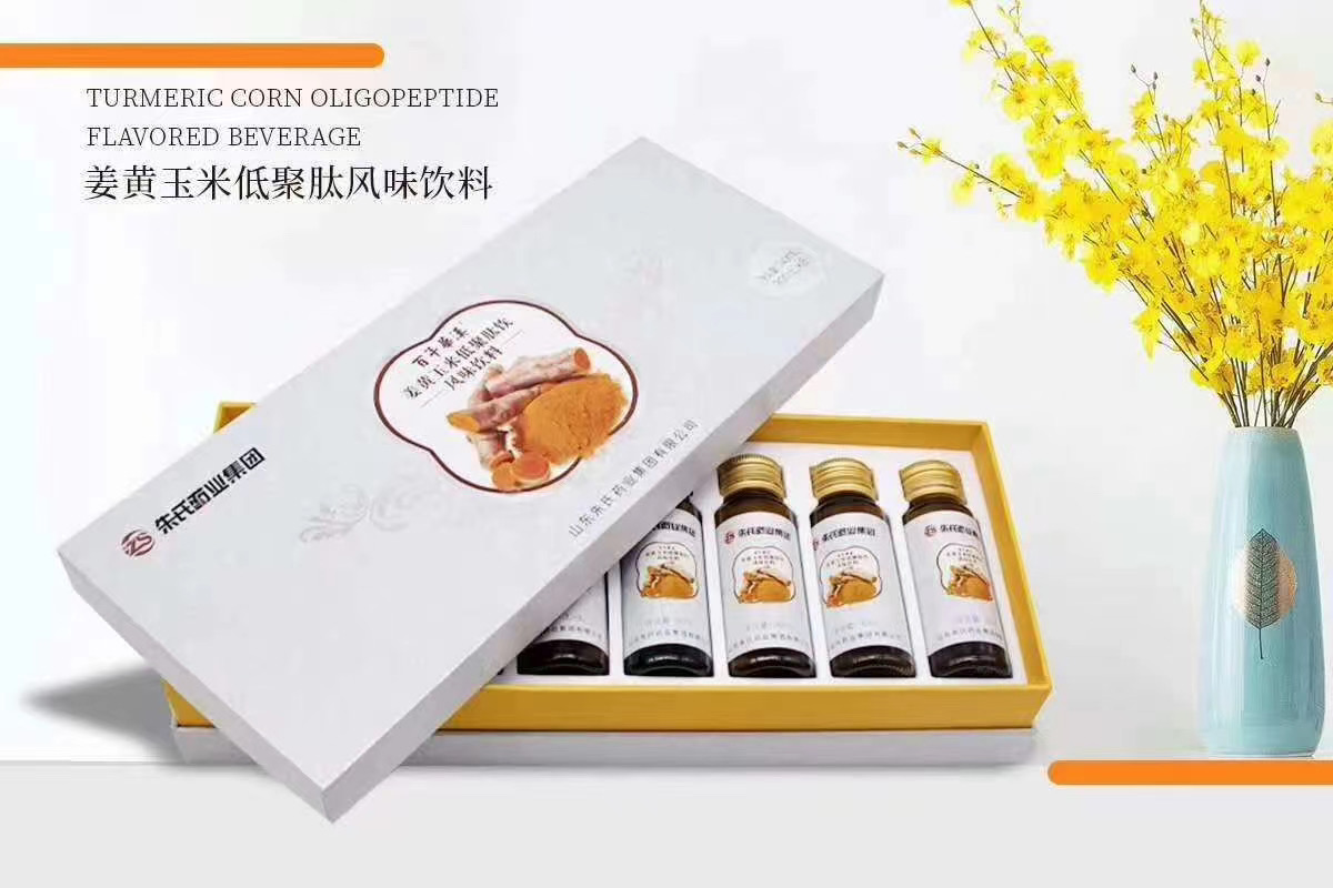 姜黄玉米低聚肽风味饮料