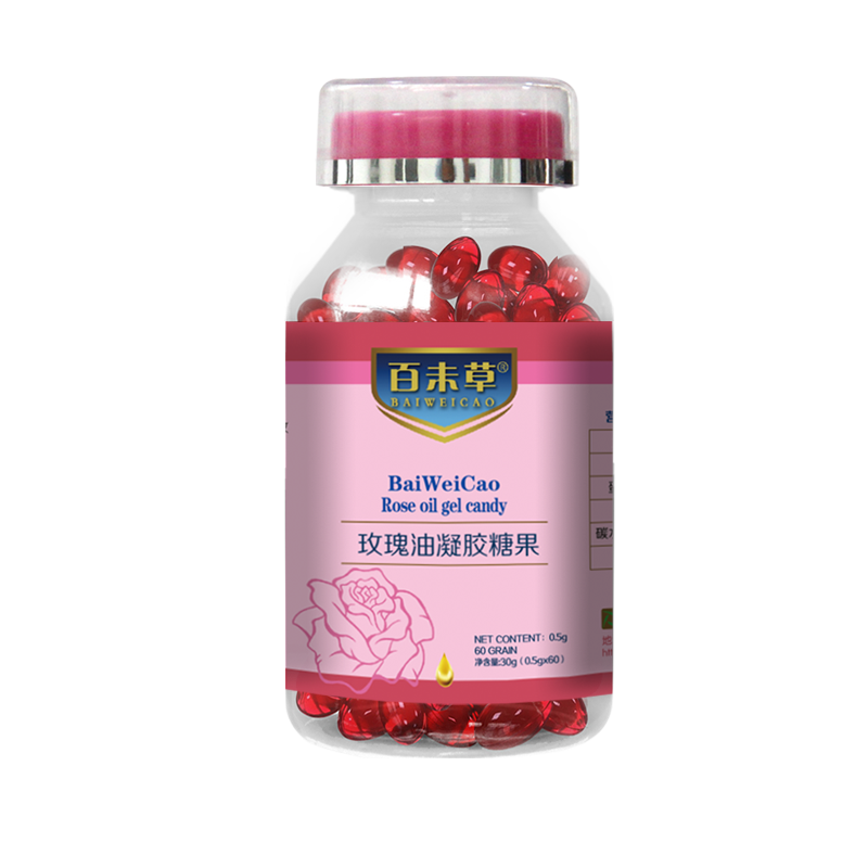 玫瑰油凝胶糖果