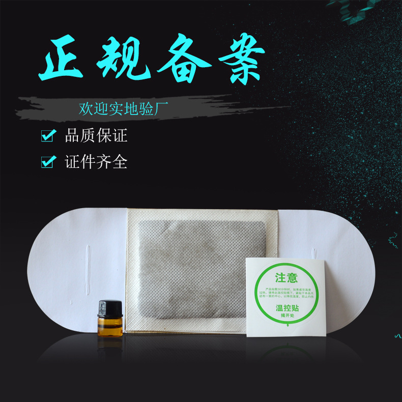 医用冷敷贴 艾草灸贴 水刺布巴布贴 厂家