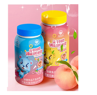 元亨利牌钙锌凝胶糖果